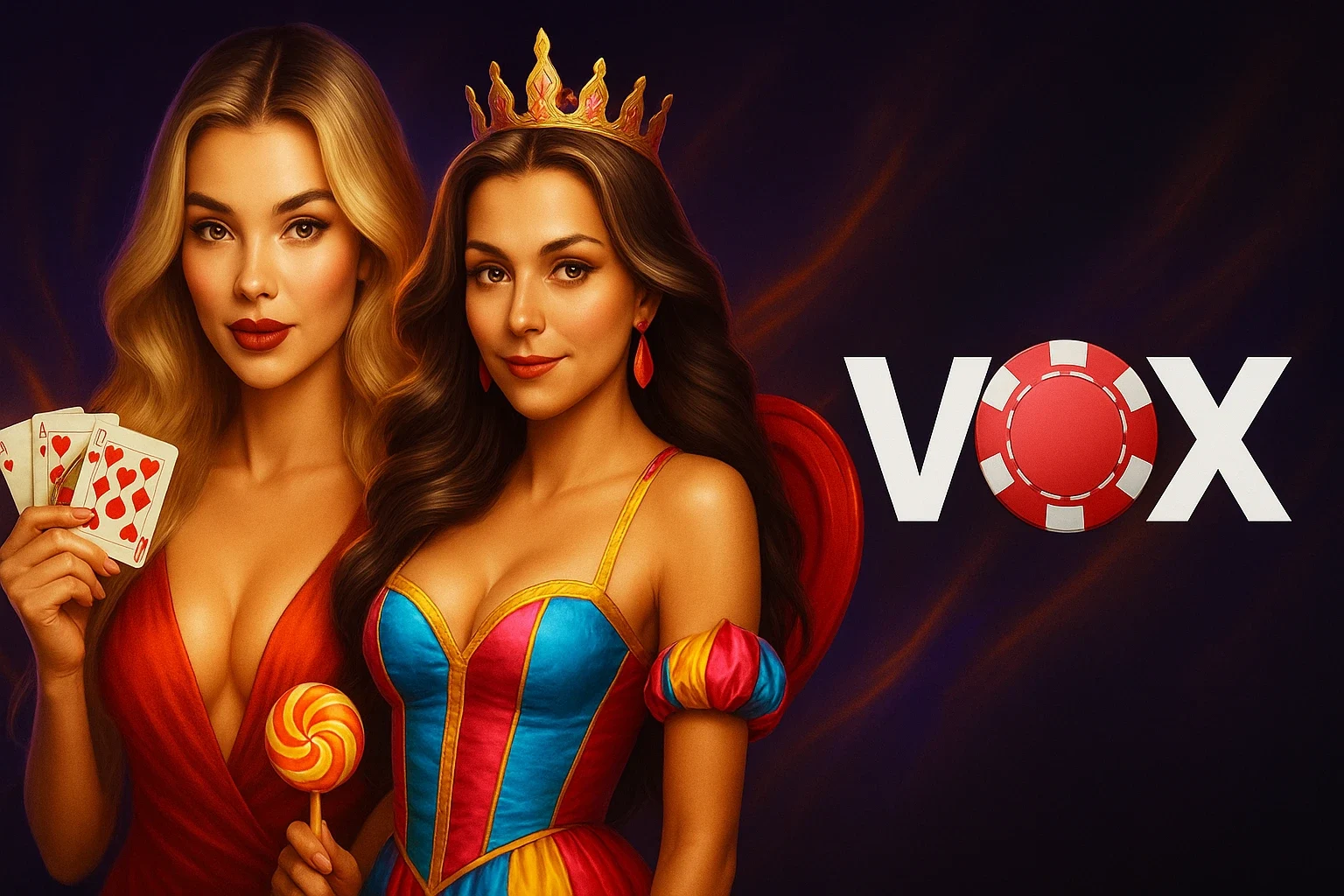 Φόρμα δημιουργίας νέου λογαριασμού στο Vox casino
